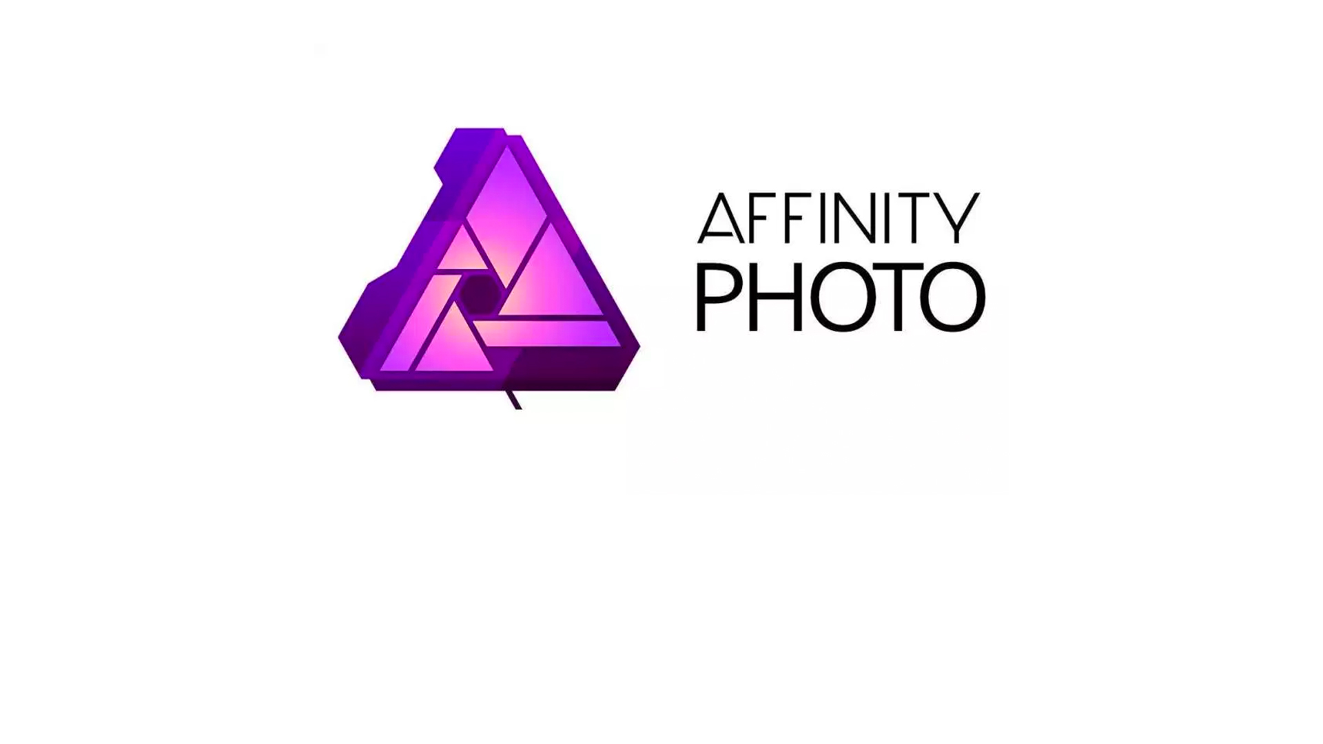 Starten met Affinity Photo Starten met Affinity Photo